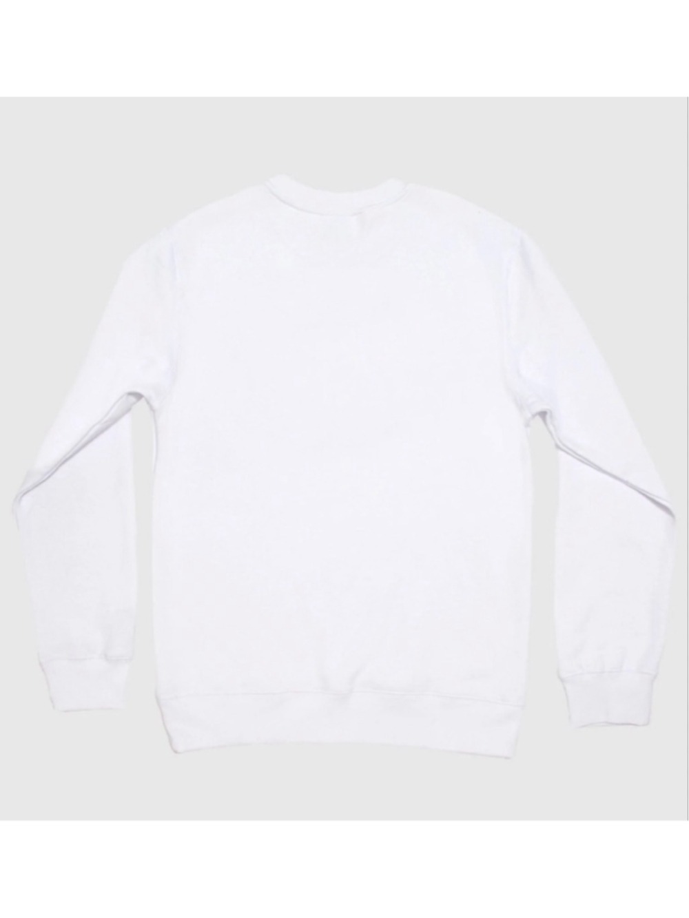 Men's GOAT USA White Blue Big GOAT Crewneck Sweatshirt M - Picture 2 of 8
